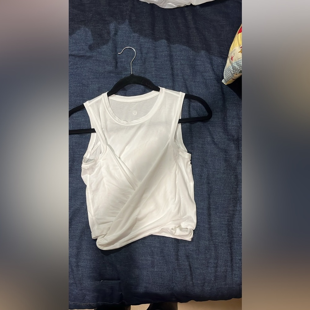 lululemon athletica White Lightweight Sleeveless Tank - Picture 2 of 5